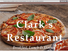 Tablet Screenshot of clarksnewhaven.com